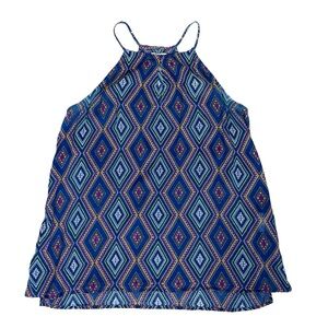 Old Navy Geometric Patterned Tank Top Shirt